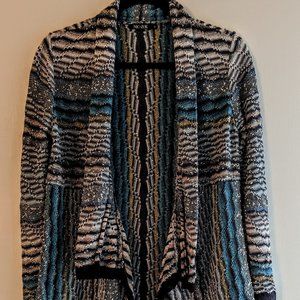 NIC+ZOE  Multi Colored Cardigan Sweater  M
